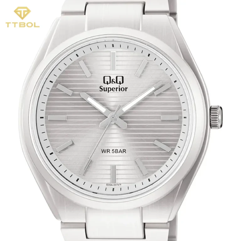 ساعت مچی مردانه کیو اند کیو Q&Q مدل S35A-001VY، موومنت کوارتز ژاپنی