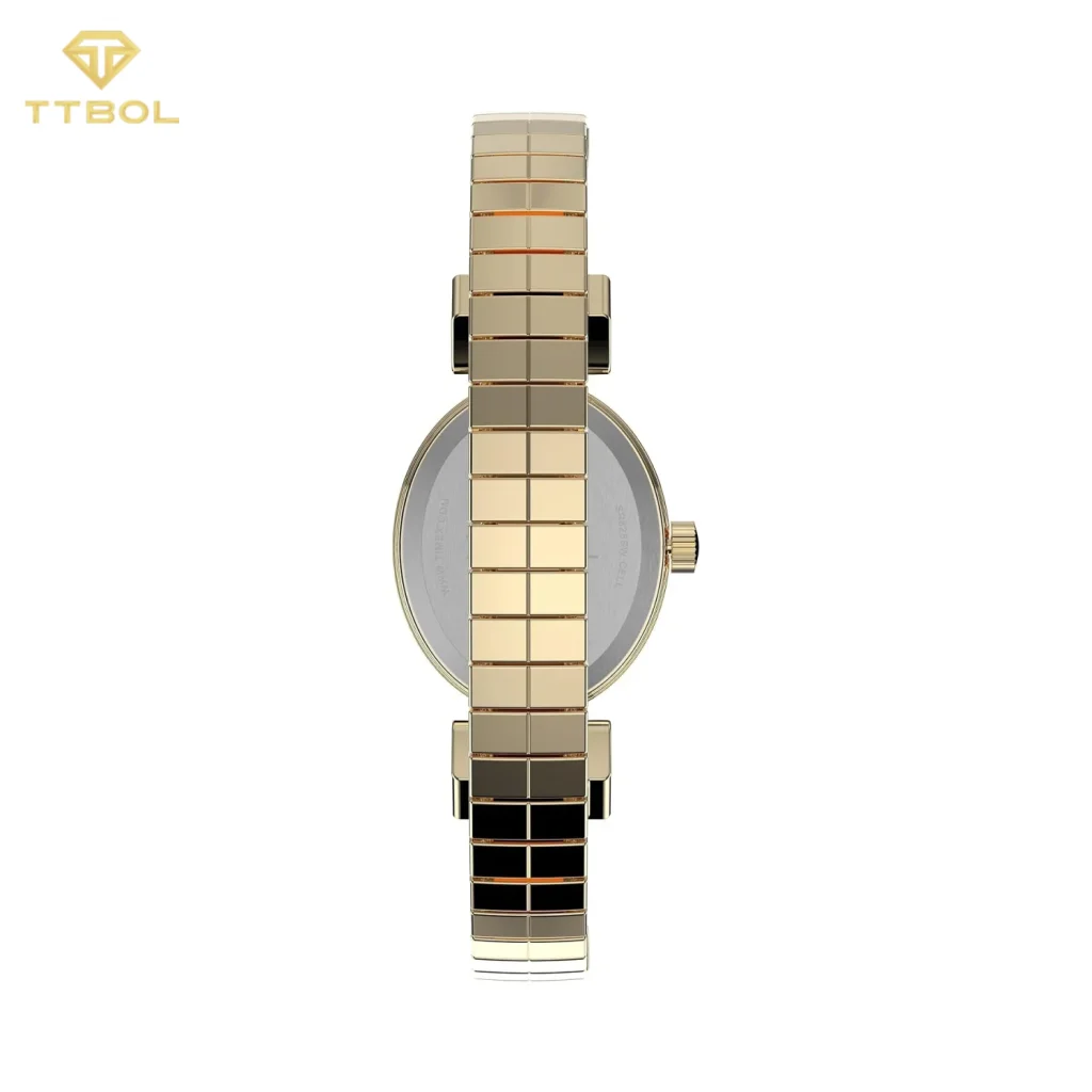 ساعت مچی زنانه تایمکس TIMEX TW2U70000 نمای پشت و بند