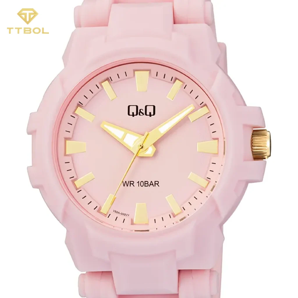 ساعت مچی مردانه کیو اند کیو Q&Q مدل V50A-002VY، موومنت کوارتز ژاپنی